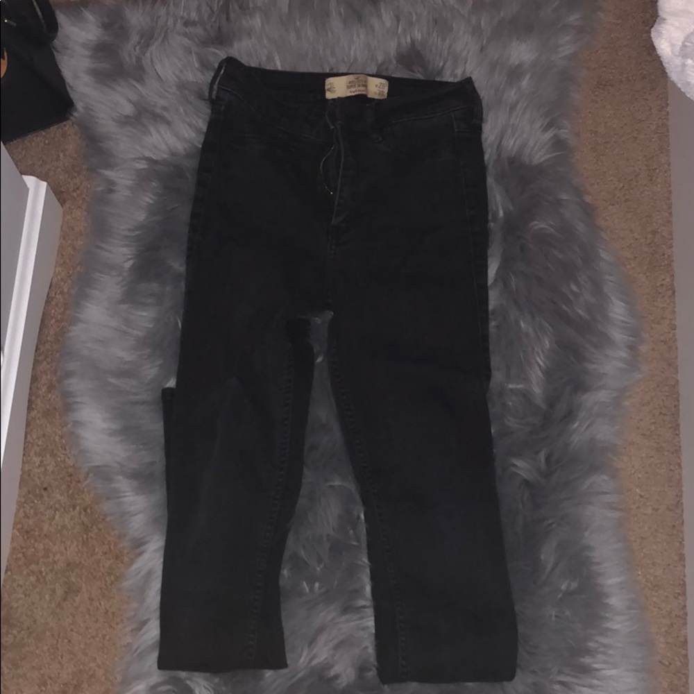 Plain Black Jeans